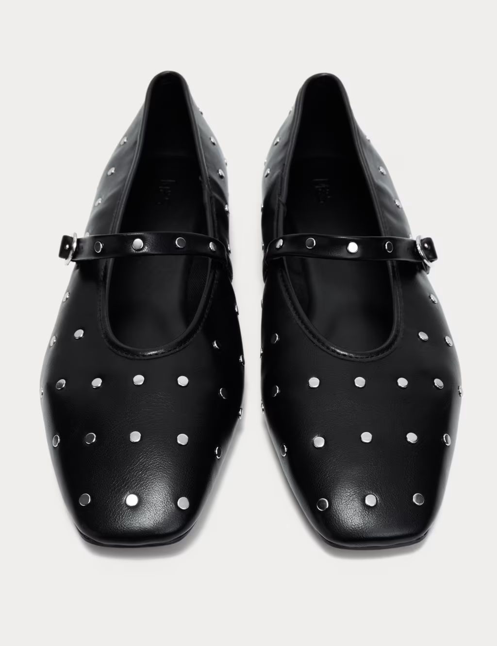 Studded Buckle Flat Ballet Pumps | Marks & Spencer (UK)