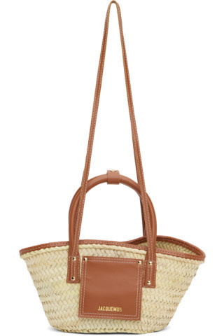Jacquemus - Beige Le Papier 'Le Petit Panier Soli' Tote | SSENSE