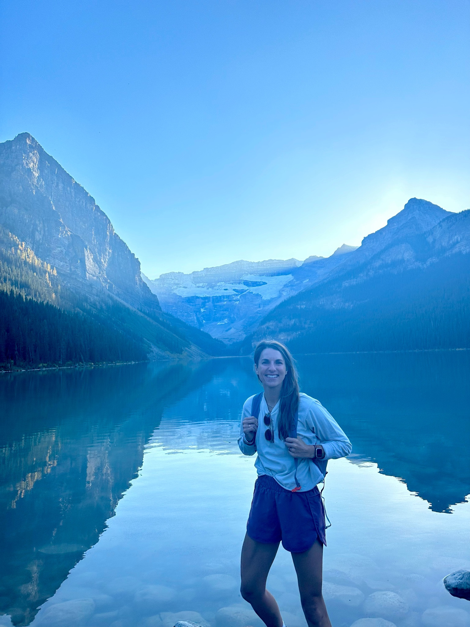 Views from Canada! Hiking outfit - Amazon shorts, Amazon hiking backpack, Amazon sunglasses all linked below!

#LTKtravel #LTKfitness