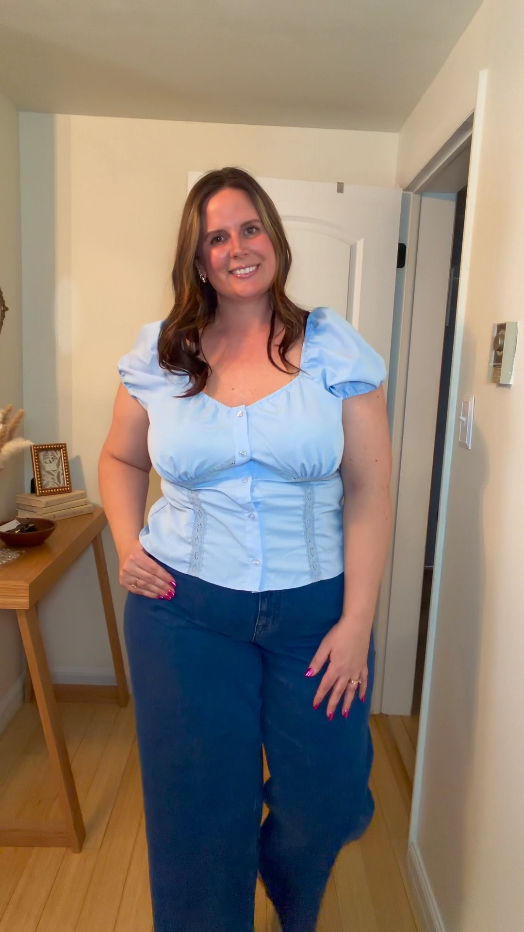 This ootd actually is my favorite!! These jeans flatter your curves and this top is gorgeous and comes in other colors! 

Comment SHOP for the link to this fit 💙

Affordable fashion, Amazon fashion, women's fashion, millennial fashion, millennial outfit, valentines, galentines, Valentine's Day, outfit inspo, date night outfit ideas, outfit
ideas
#amazonfinds #valentines #galentines #outfitinspo
#datenightoutfit


#LTKValentine #LTKPlusSize #LTKootd