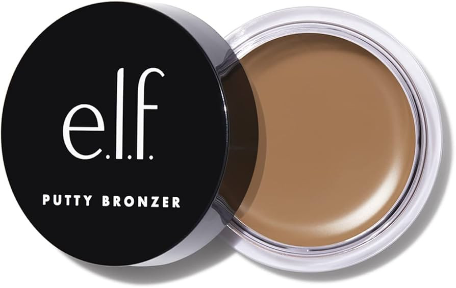 e.l.f. Putty Bronzer, Creamy & Highly Pigmented Formula, Creates a Long-Lasting Bronzed Glow, Inf... | Amazon (US)