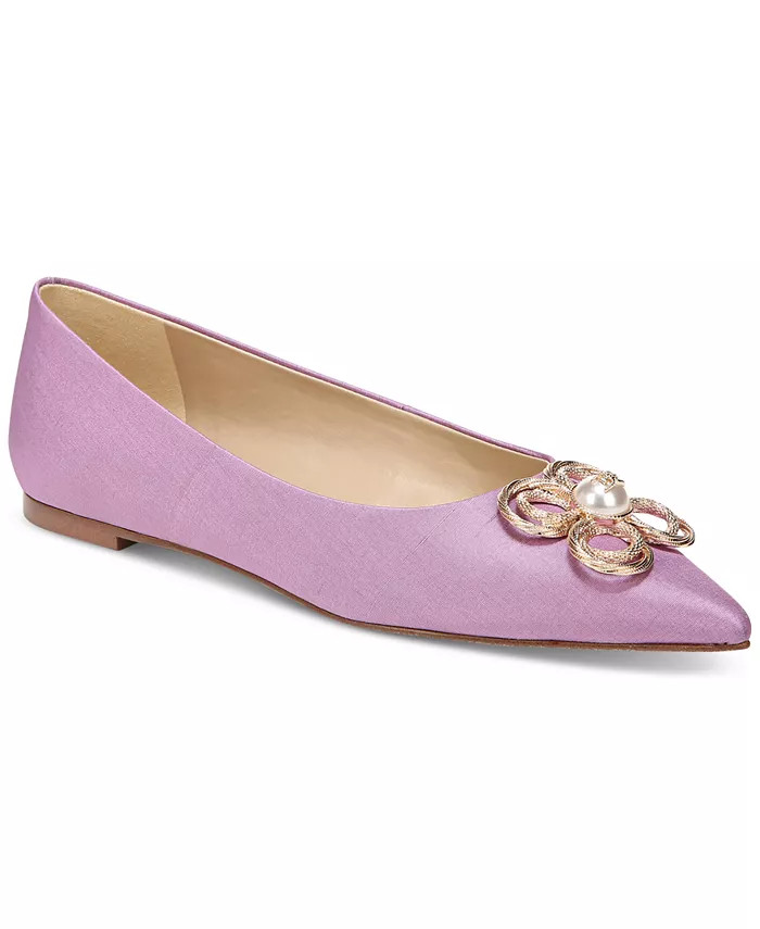Sam Edelman Women's Wanda Tour Pointed-Toe Flats - Macy's | Macy's