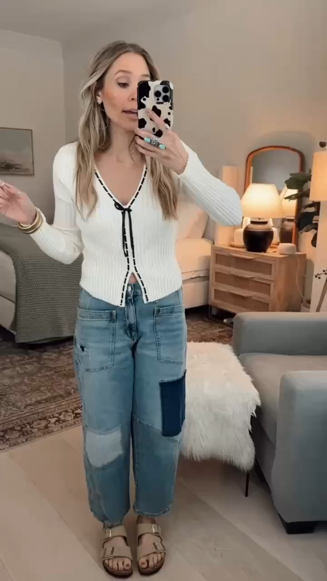 🤍THE BEST $15.50 I’ve ever spent! Can you even believe the pants too? They look v much like Free People for WAY less 🤍

Wearing size small // size 4, both are my tts. 



#LTKgrwm #LTKootd