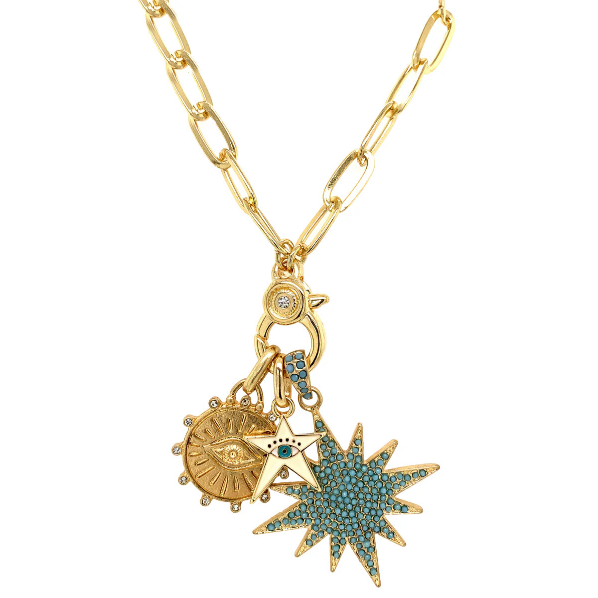 Starburst Charm Necklace | Jennifer Miller Jewelry