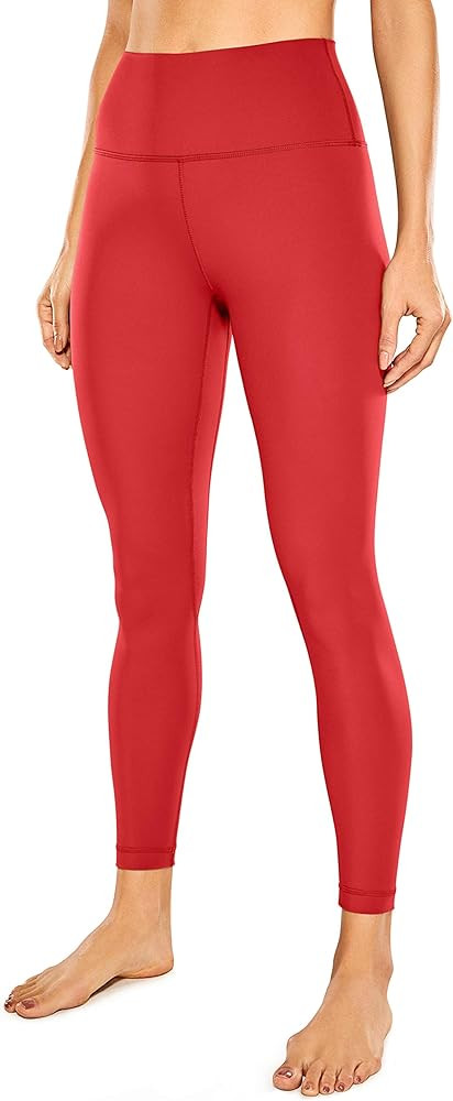 CRZ YOGA Women's Naked Feeling I 7/8 High Waisted Pants Yoga Workout Leggings - 25 Inches | Amazon (US)