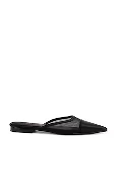 FEMME LA Amelie Slipper in Noir from Revolve.com | Revolve Clothing (Global)