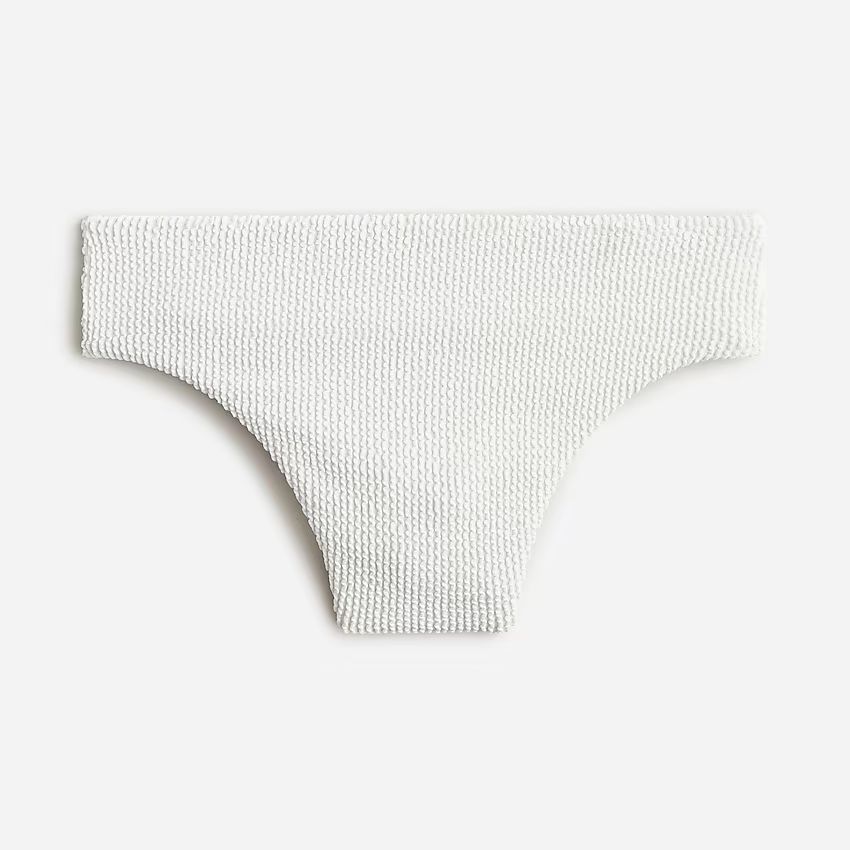 Scrunchie high-rise bikini bottom | J.Crew US