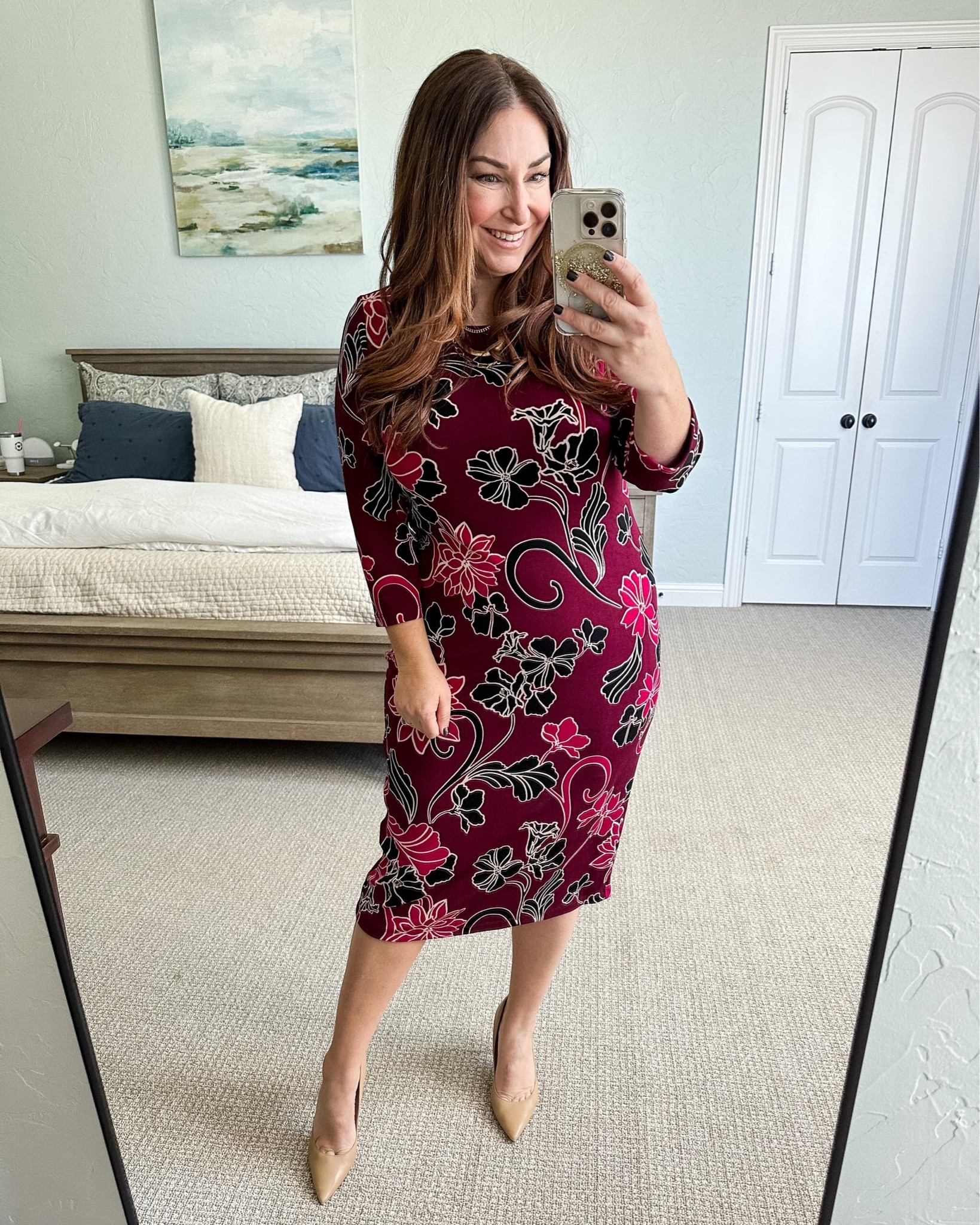 Burgundy Workwear Dress

Fit tips: dress tts, L // pumps tts 

Workwear | office fashion | office attire | business casual | business professional | fall fashion | Chico’s | midi dress


#LTKstyletip #LTKcurves #LTKworkwear