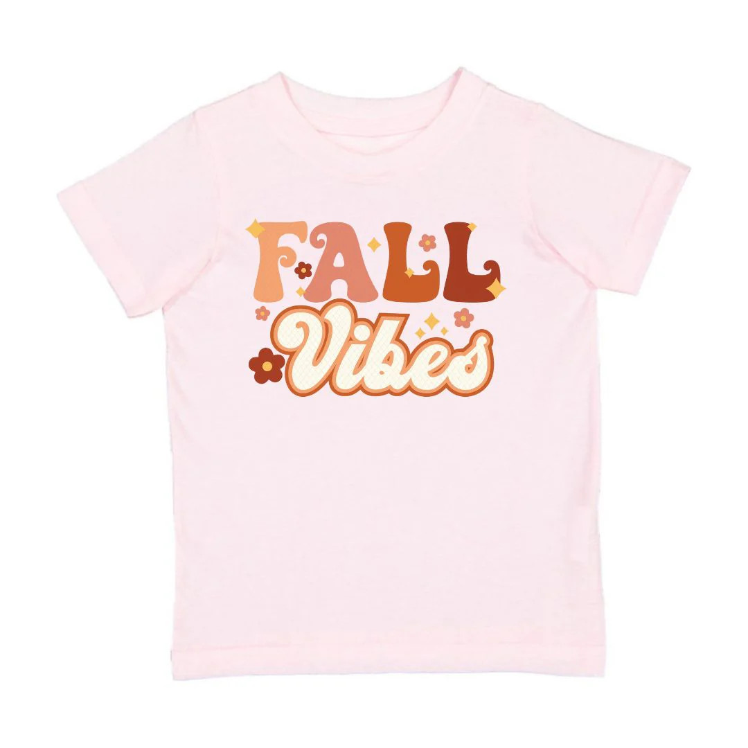 Fall Vibes Short Sleeve T-Shirt - Ballet | Sweet Wink
