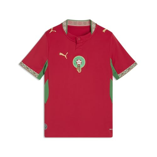 PUMA Unisex-Child Morocco FA Home Jersey Replica, Fast Red-Victory Gold SS26, | Amazon (US)