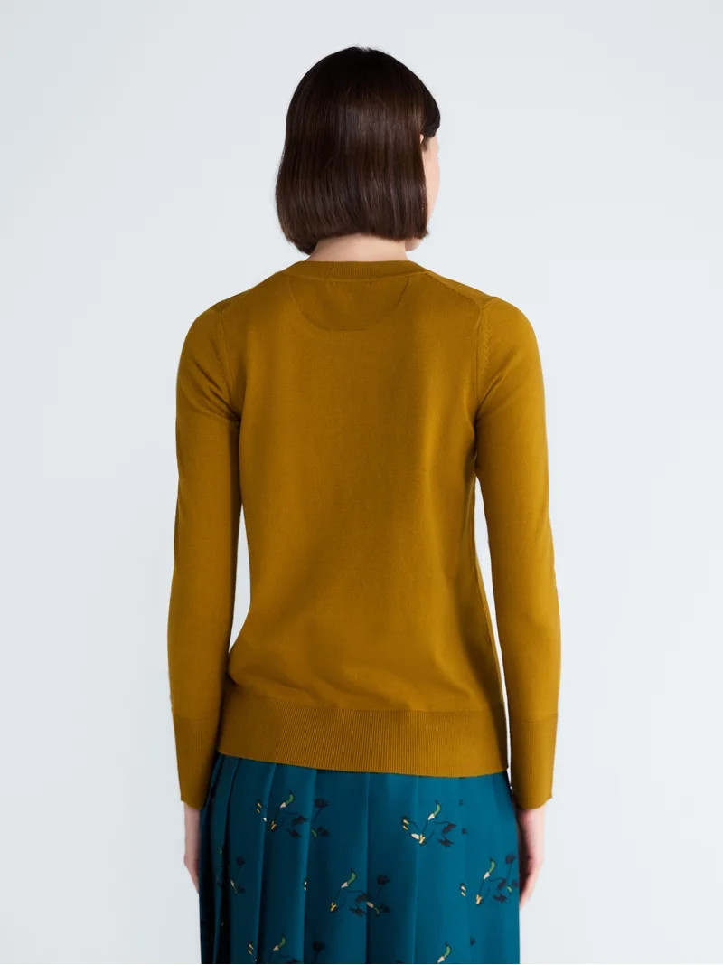 Free Assembly Women's and Women's Plus Cozy Yarn Crewneck Sweater, Midweight, Sizes XS-4X | Walmart (US)