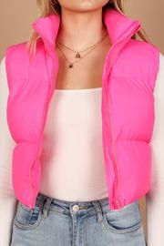 Aria Puffer Vest - Pink | Petal & Pup (US)