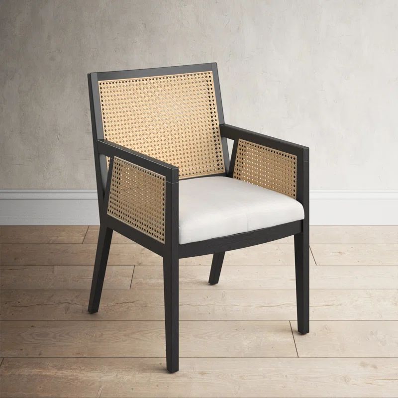 Aurora Linen Arm Chair | Wayfair North America