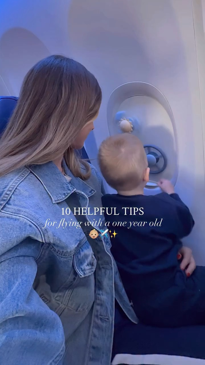 10 helpful tips for flying with a one year old ✨✈️

After over 20 flights with my kids, these are the tips that have made the BIGGEST difference! Try some of these out the next time you fly & send this to a parent friend!

If you’re flying soon, YOU GOT THIS 👏🏻 one year olds are a tricky age to travel with, but I’m confident these tips will help 🤍

#oneyearold #babytraveltips #traveltips #travelwithbaby #flyingwithbaby

#LTKBaby #LTKmomlife #LTKTravel