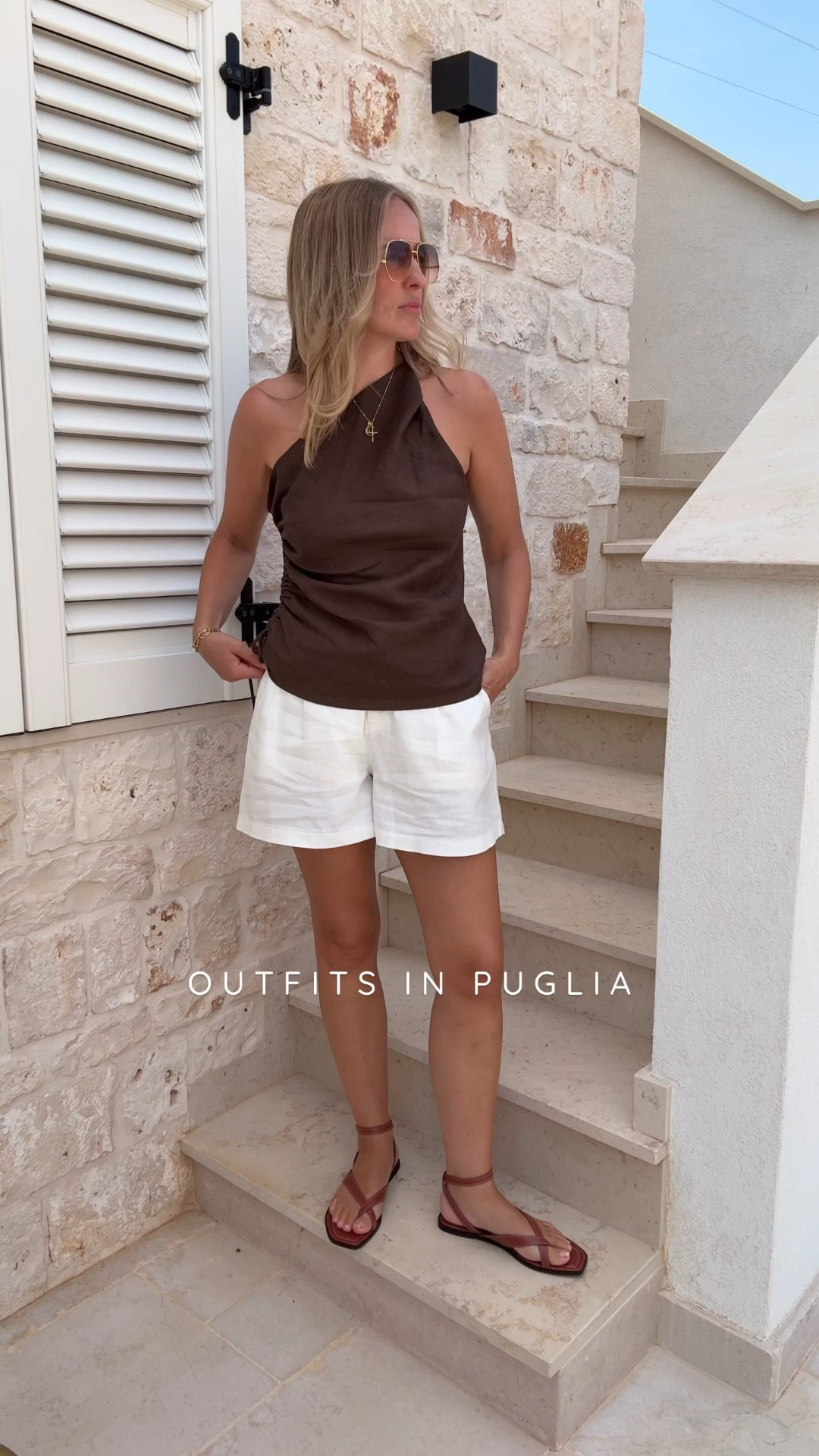 Linen shorts & asymetric top - I have the trousers to match this top but it’s far too hot 🥵 

Wearing a U.K. 12 in the top
U.K. large in the shorts 

Dissh
Uniqlo 
Holiday outfit 
Linen shorts 

#LTKtravel #LTKmidsize #LTKsummer