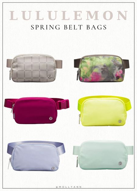 Lululemon new Spring belt bags

#LTKunder100 #LTKitbag #LTKunder50
