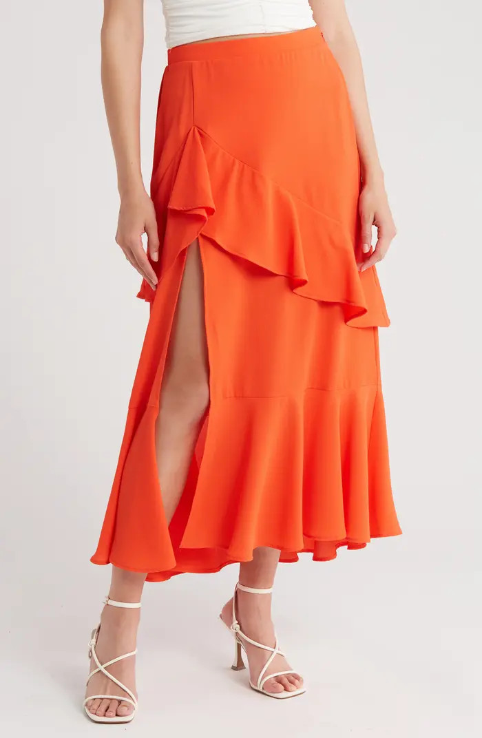 Nala Ruffle Maxi Skirt | Nordstrom Rack