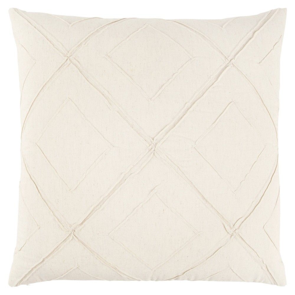 20"x20" Geometric Polyester Filled Pillow - Rizzy Home | Target