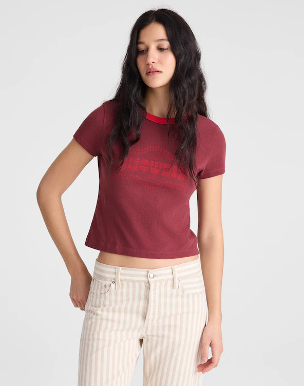 The Relaxed Baby Tee in Vintage Jersey | Madewell