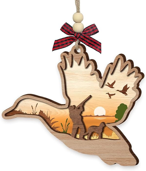 Duck Hunting Christmas Ornament 2025, Duck Hunter Ornaments for Tree - Outdoor Hunting Gifts for ... | Amazon (US)
