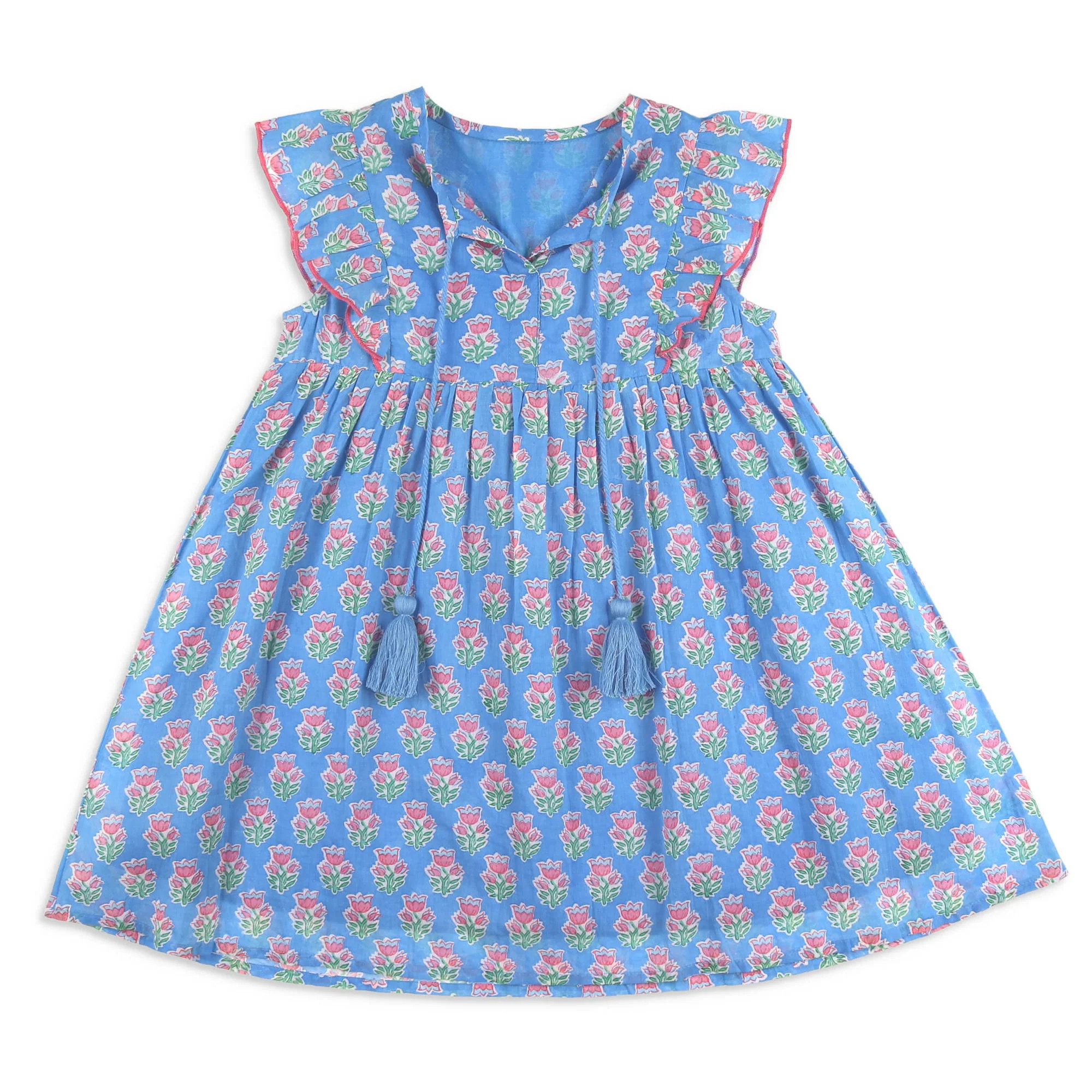 Girls Bluebell Maisy Dress - Shrimp and Grits Kids | Shrimp and Grits Kids