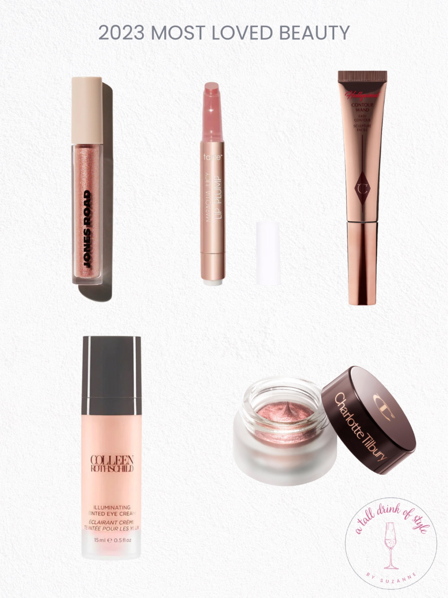 A few of my favorite beauty buys from 2023.
Charlotte Tilbury and Tarte and Jones Road all favorites.



#LTKfindsunder100 #LTKbeauty #LTKover40