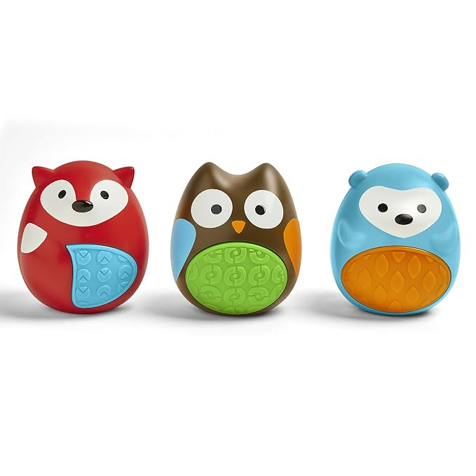 Skip Hop Egg Shaker Trio Baby Toy, Explore & More, 3pc Set | Amazon (US)