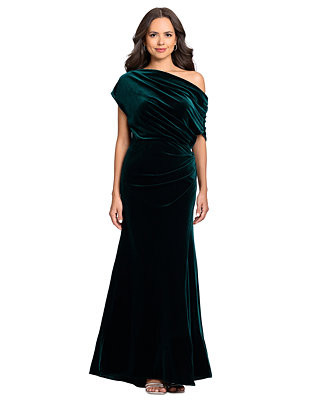 Women's One-Shoulder Gown | Macy's