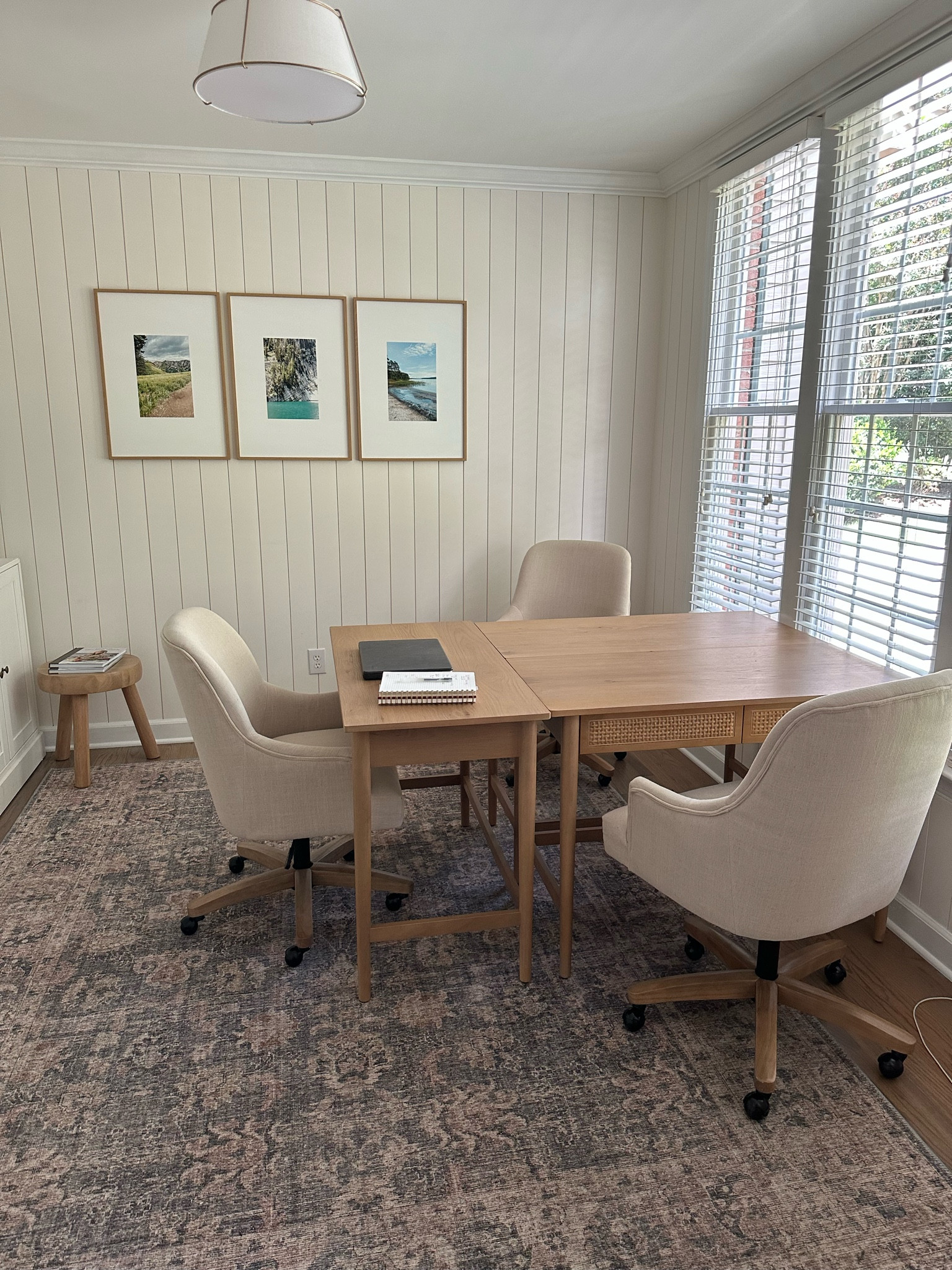 Office work space for 3!

#LTKFind #LTKhome #LTKBacktoSchool