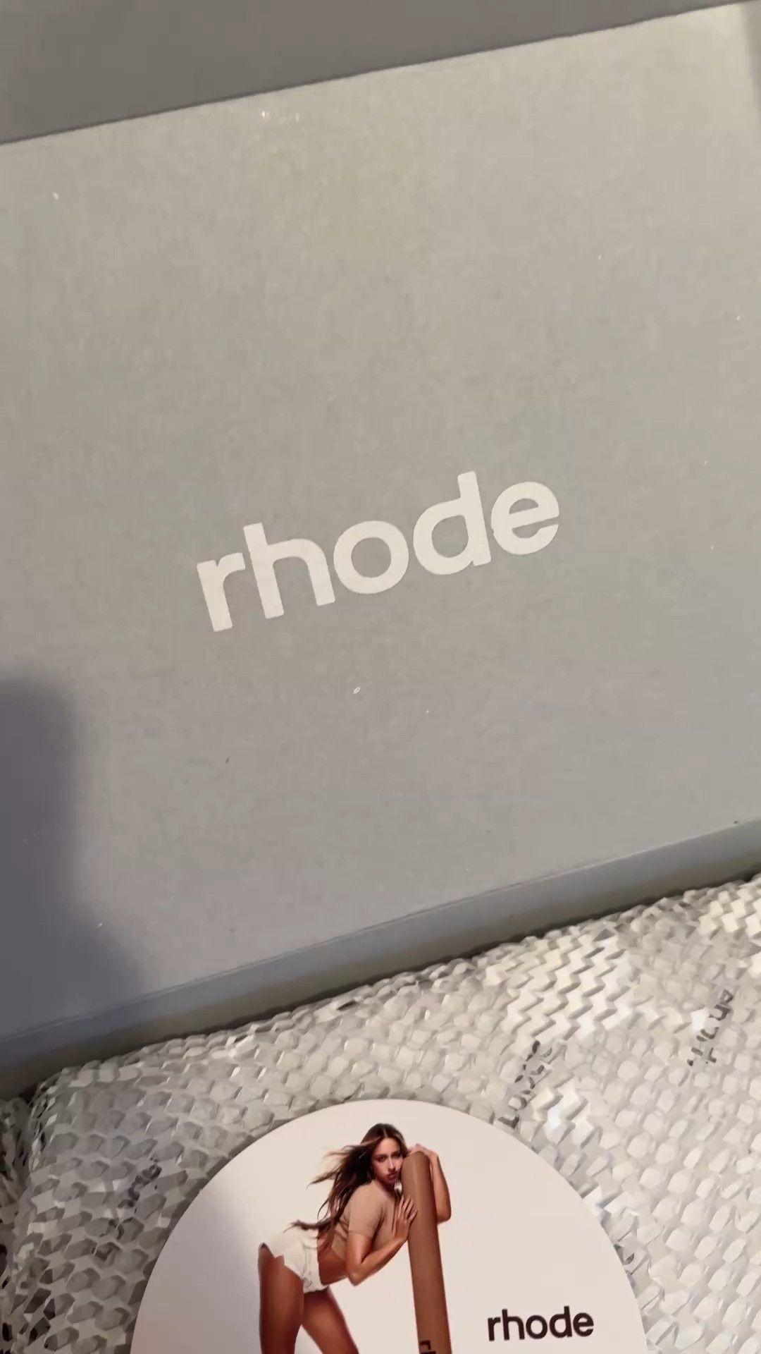 What I ordered to try from Rhode - so excited about this delivery! (Of course the sparkly pink sugar cookie color wasnt out when I ordered - and now I want that tooooo!)

#LTKFindsUnder50 #LTKBeauty #LTKFindsUnder100