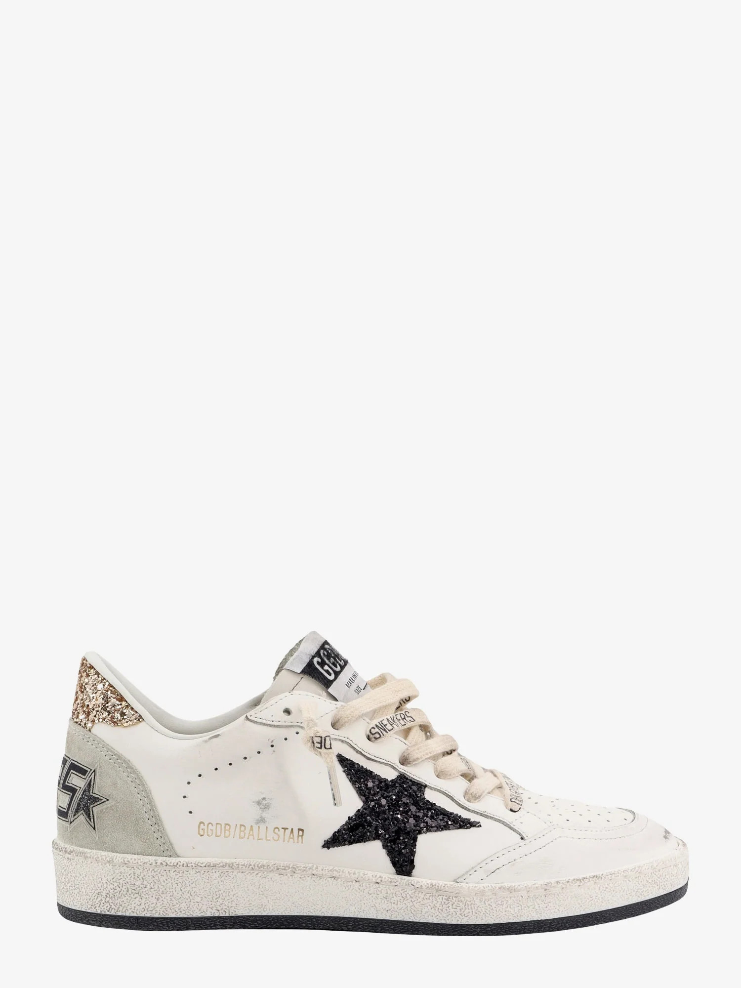 Leather Ball Star with logo on the side - GOLDEN GOOSE DELUXE BRAND - gender_Woman | Nugnes 1920