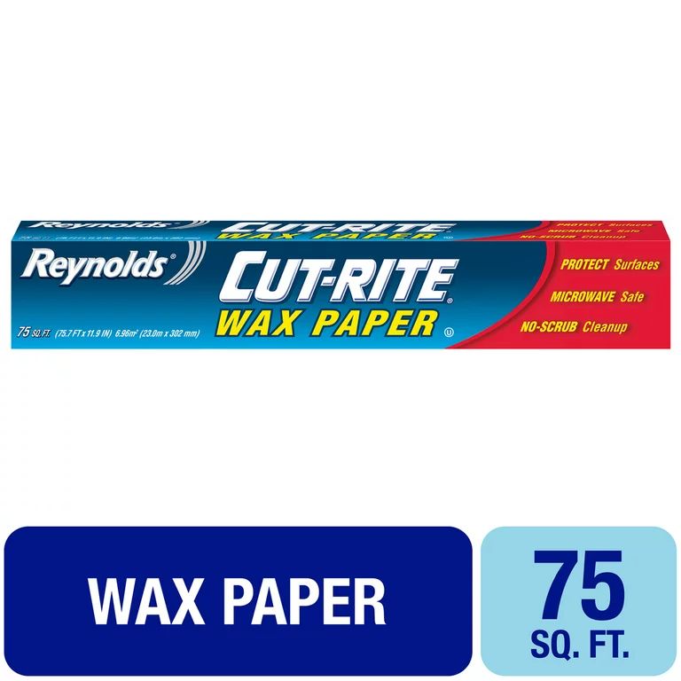 Reynolds Cut-Rite Wax Paper, 75 Square Feet - Walmart.com | Walmart (US)