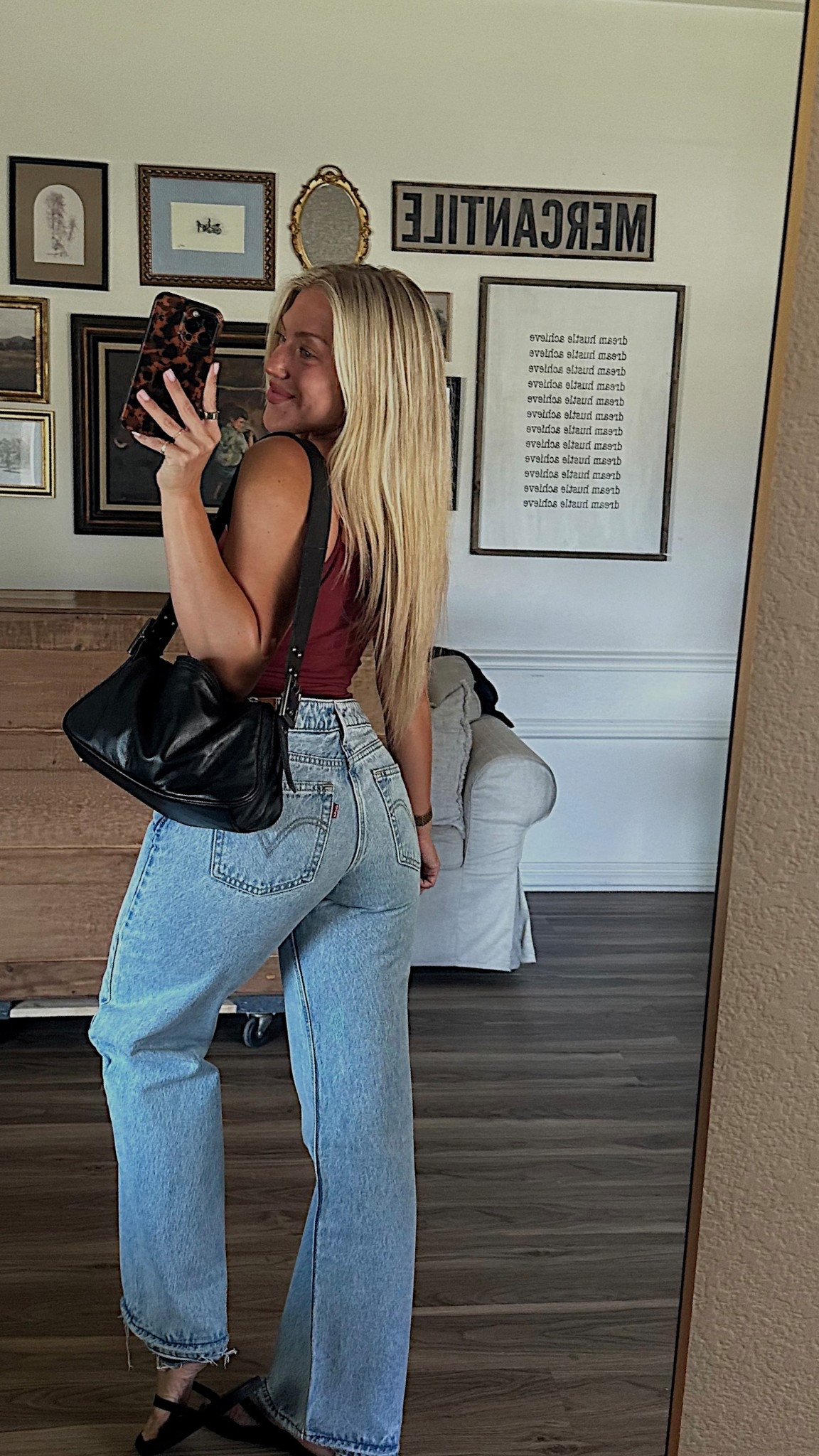 wearing size 27 jeans 