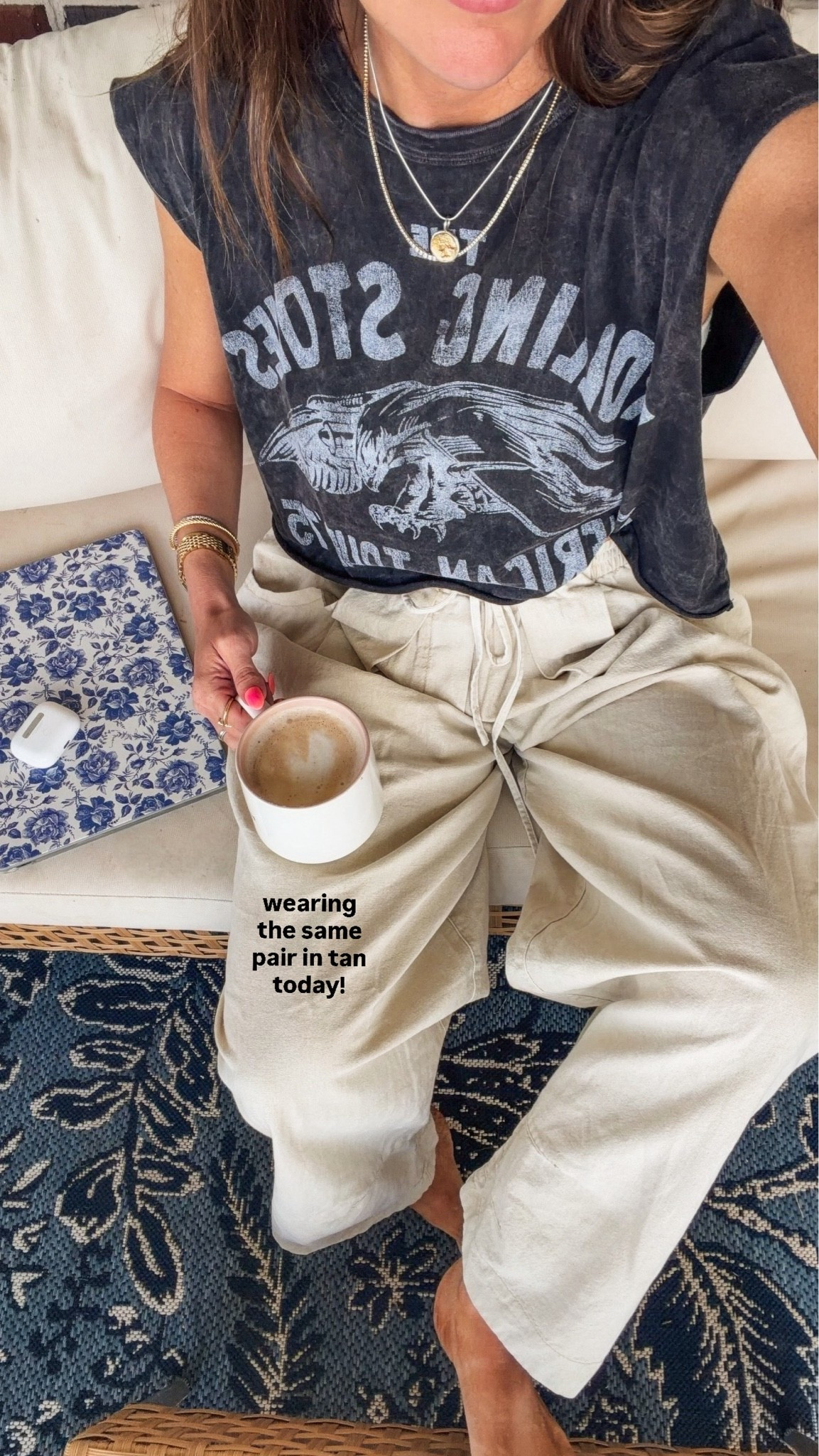 Closet staple linen pants! In xs runs a lil big!

#LTKmomlife #LTKdayinmylife #LTKootd