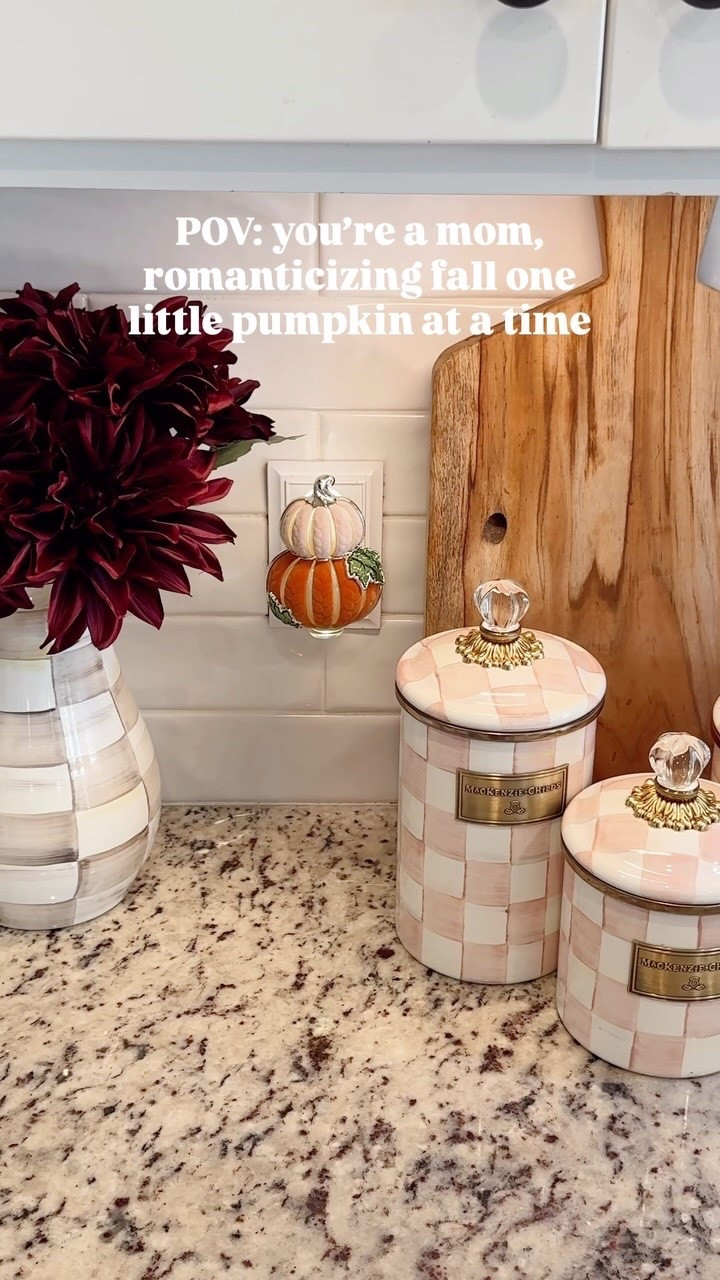 romanticizing fall one little cozy pumpkin at a time 🧡🍂🎃 I love how it lights up at night!! and the velvet is SO pretty!

— say PUMPKIN and I’ll share everything here with you! 🫶🏼 

ps. are you getting excited for fall?! even though it’s 93 degrees here today 😂🧡 we can all pretend, can’t we?!

#falldecor #pumpkindecor #cozyhome air freshner cozy vibes

#LTKstorytime #LTKSeasonal #LTKHome