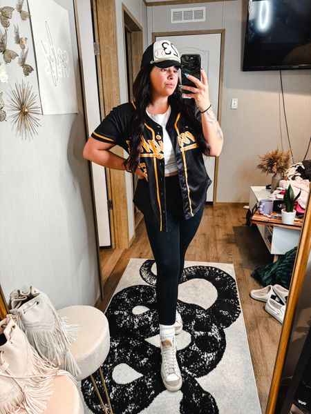 Looking exhausted but cute while doing it! This custom jersey from Amazon was such a hit at both my sons baseball game and my daughters softball game 

Sports mom
OOTD
Athletic jersey 
Nike 

#LTKSeasonal #LTKmidsize #LTKfindsunder50