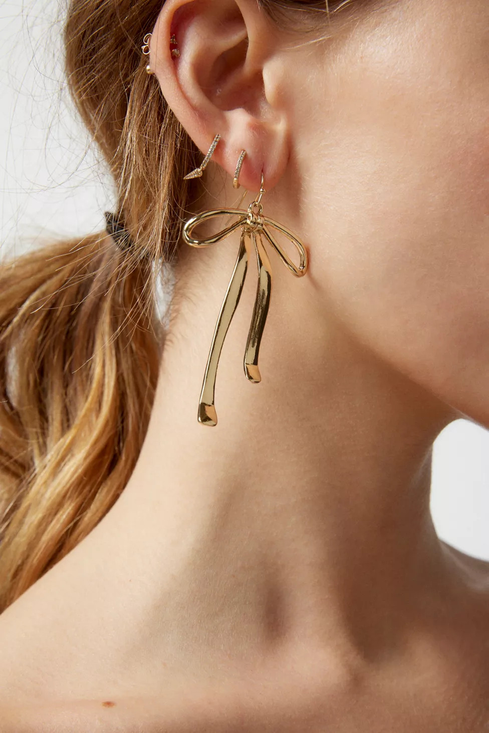 Bow Drop Earring | Urban Outfitters (US and RoW)