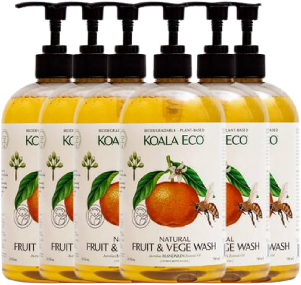 Koala Eco Natural Fruit & Vegetable Wash - Plant-Based, Eco-Friendly & No Synthetic Fragrance - w... | Amazon (US)