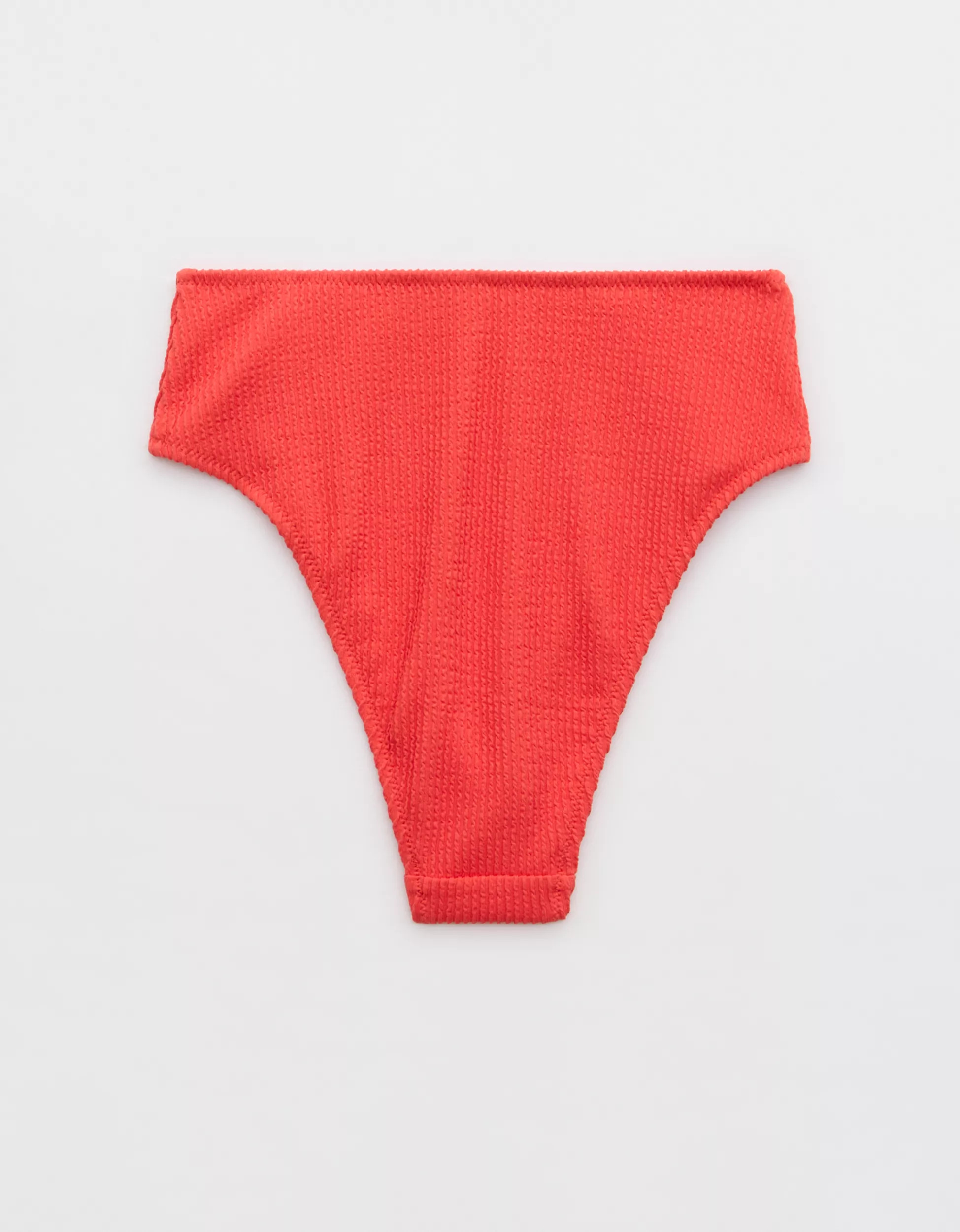 Aerie Crinkle High Cut Cheeky Bikini Bottom | Aerie