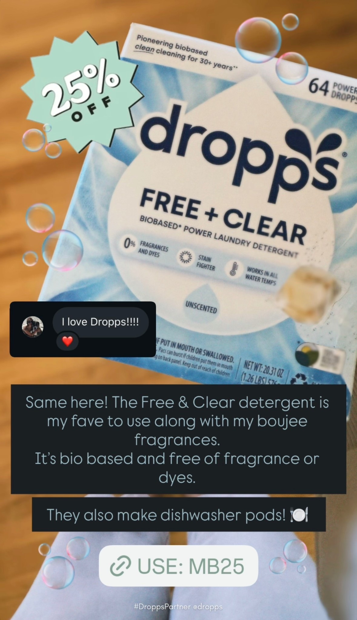 SAVE 25% at Dropps with code: MB25

#droppspartner

#LTKHome #LTKdayinmylife #LTKSaleAlert