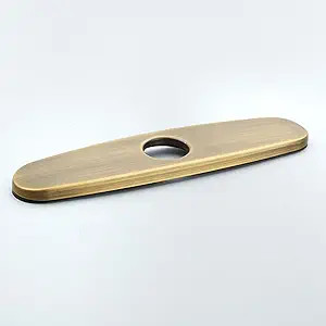 Lightinthebox 8" Kitchen Sink Faucet Hole Cover Deck Plate Antique Brass Kitchen Sink Faucet Hole... | Amazon (US)