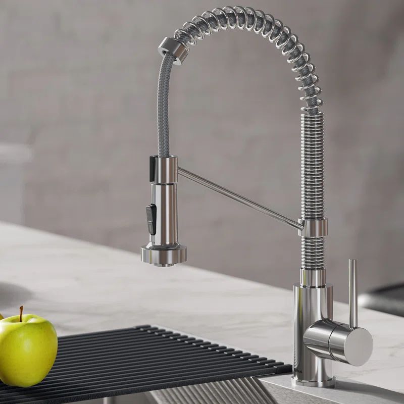 KPF-1610CH Bolden Pull Down Single Handle Kitchen Faucet | Wayfair North America