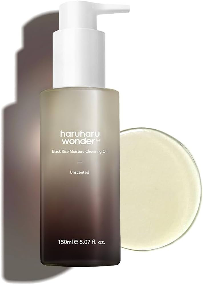 HARUHARU wonder Black Rice Moisture Cleansing Oil, Double Cleansing, Daily Makeup Remover, Pore O... | Amazon (US)