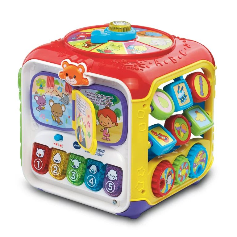 VTech Sort and Discover Activity Cube, Learning Toy for Baby Toddler | Walmart (US)