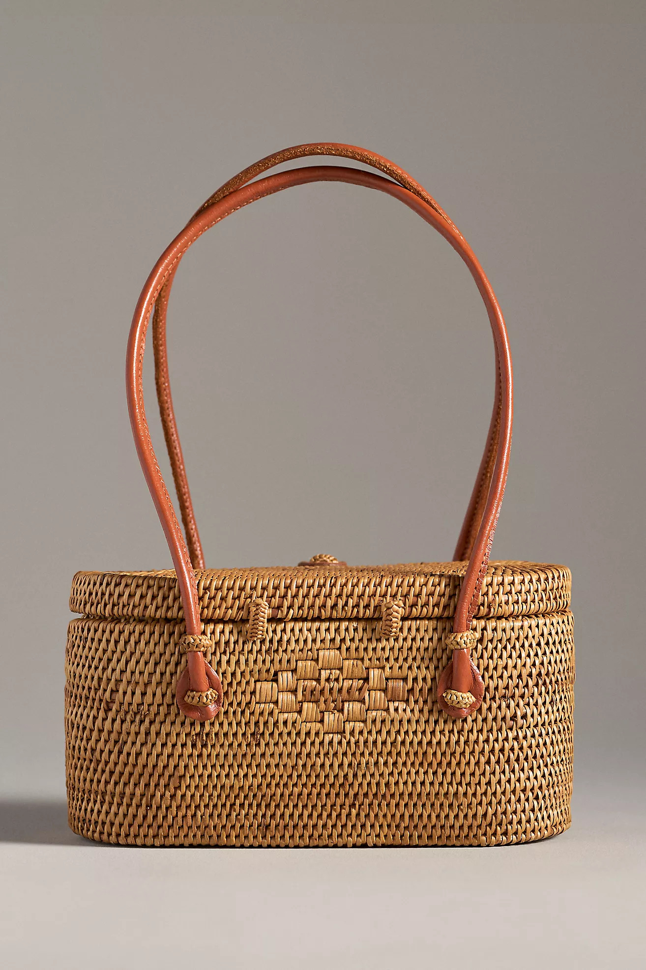 By Anthropologie Structured Rattan Bag | Anthropologie (US)