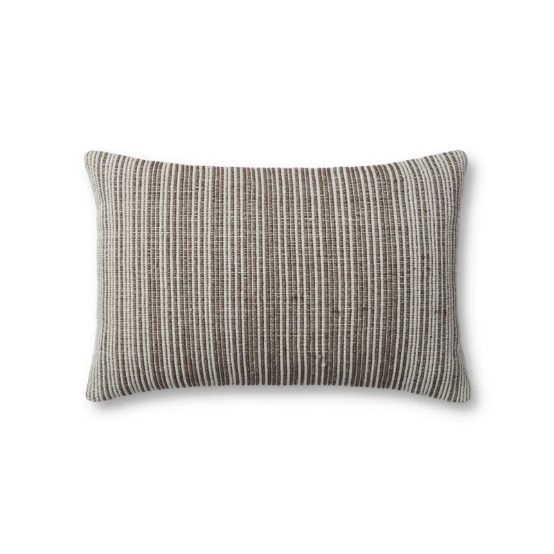 Allen 100% Cotton Lumbar Rectangular Pillow by Jean Stoffer x Loloi | Wayfair North America