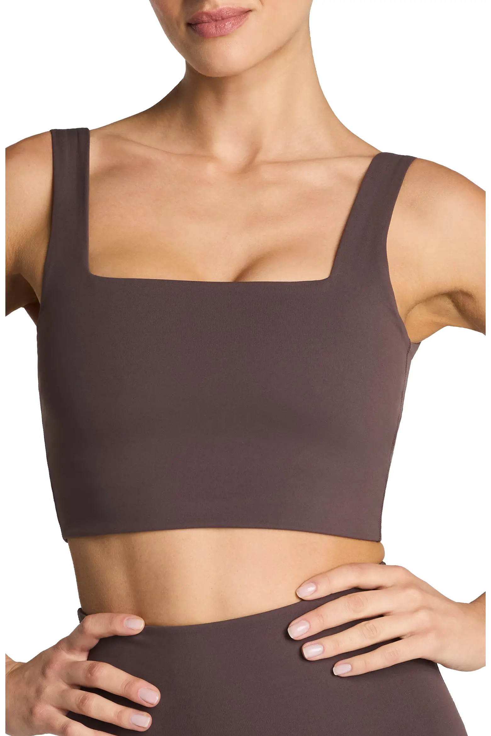 Square Neck Crop Tank Top (Women) | Nordstrom | Nordstrom
