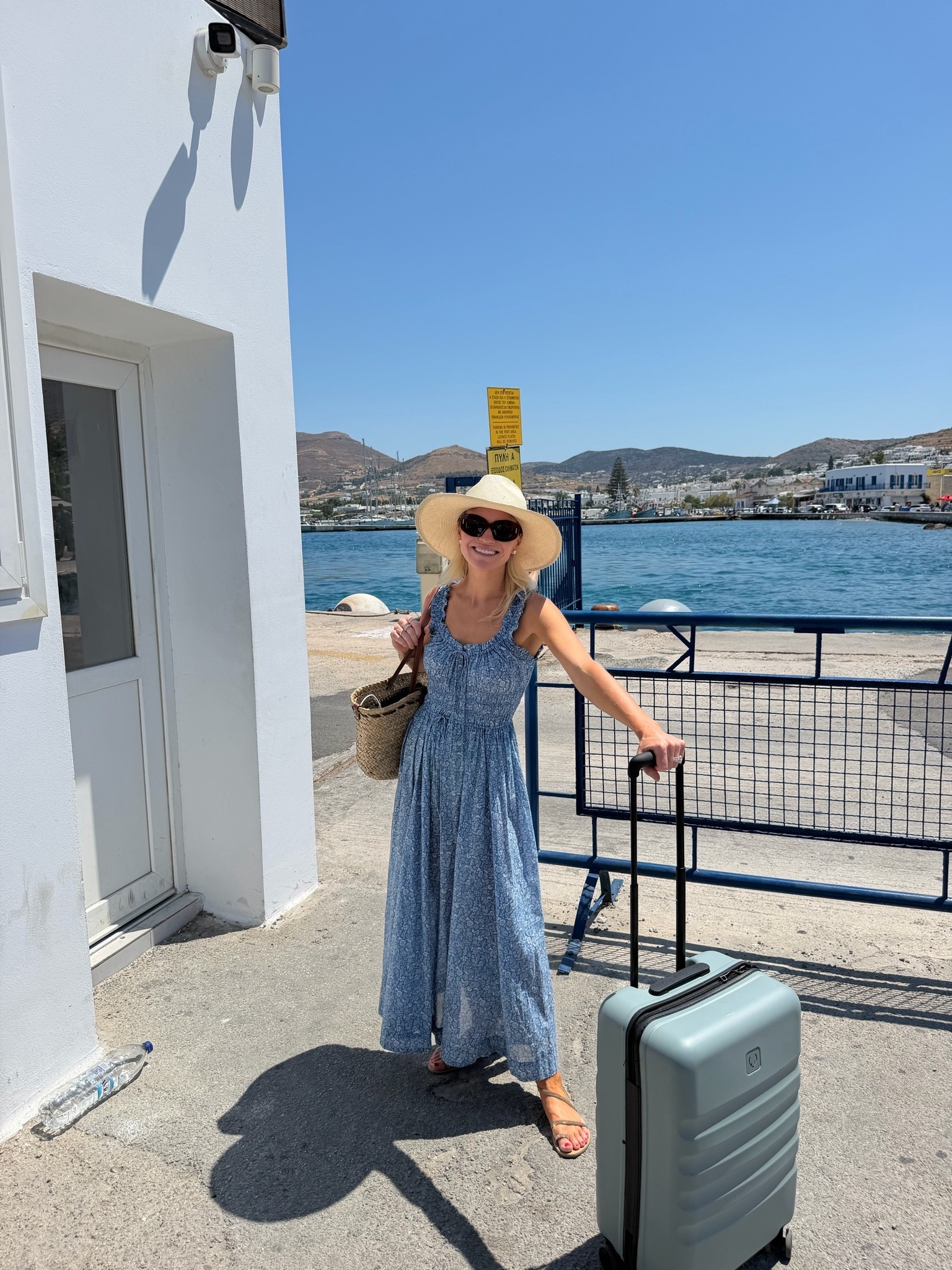 The prettiest easy breezy summer dress from doen
My suitcase is antler

#LTKTravel #LTKdayinmylife #LTKootd