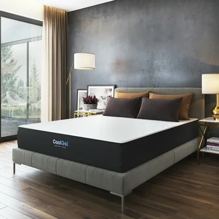 Modern Sleep Cool Gel Ventilated Gel Memory Foam 10.5-Inch Mattress, Queen | Walmart (US)