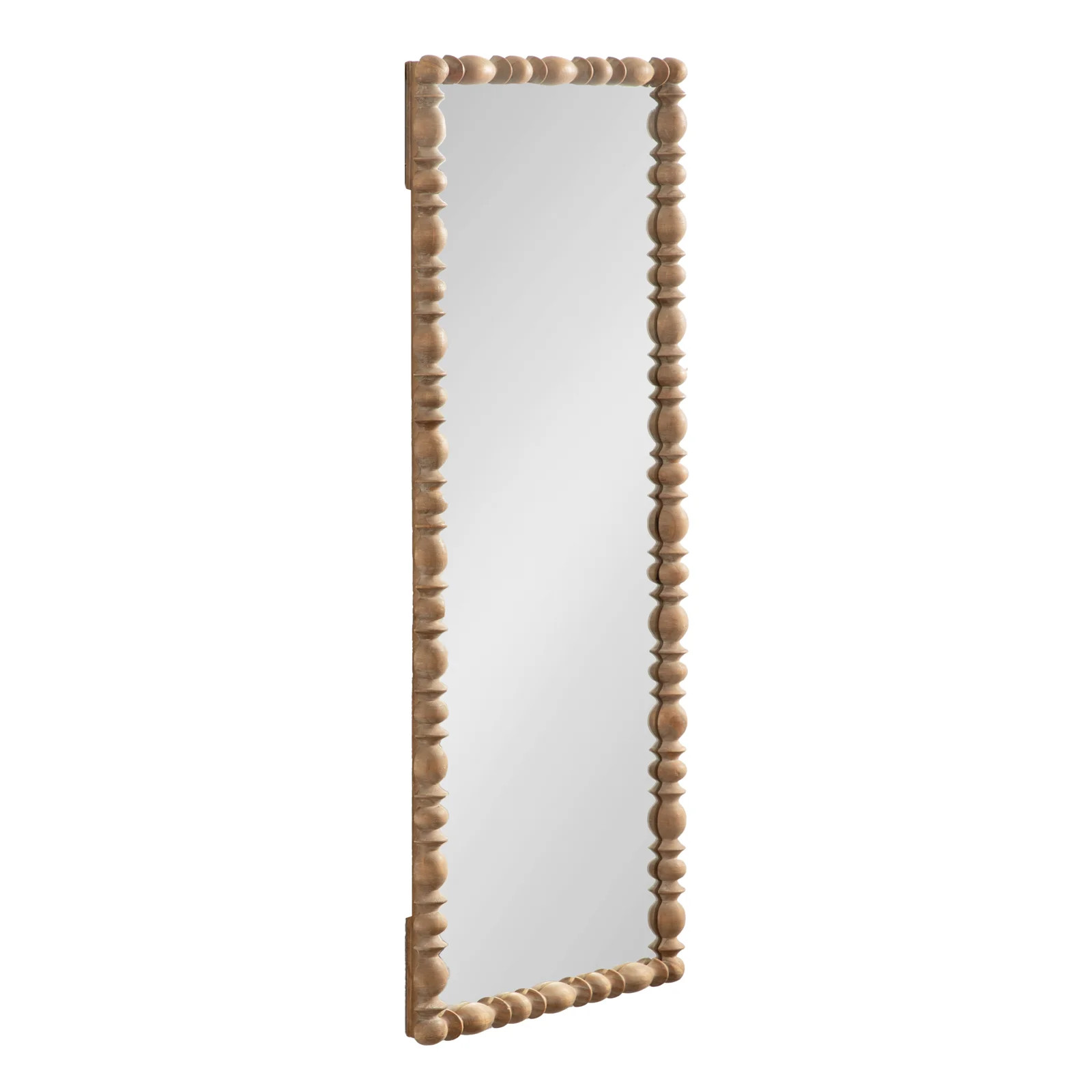 Rectangle Scalloped Wooden Mirror | Joss & Main